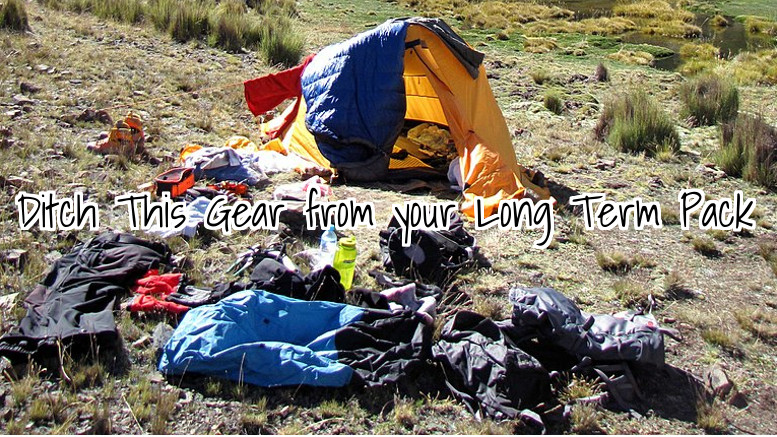 Ditch This Gear from you long term survival pack