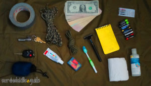 bug out bag list misc