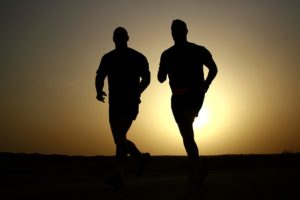 Physical fitness for survival mindset and positive attitude