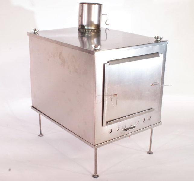 titanium wood stove