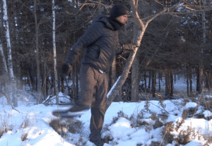 winter boots exercise to rewarm feet