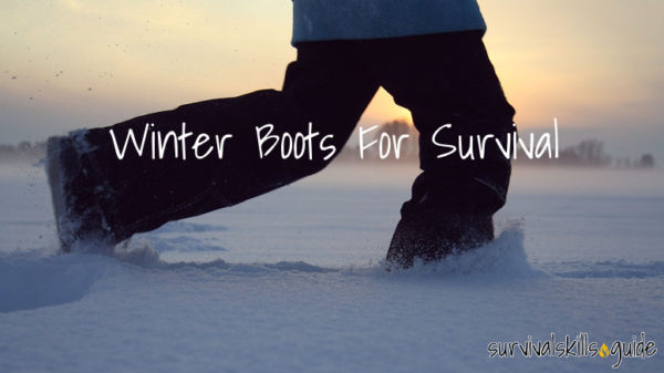 winter boots for survival